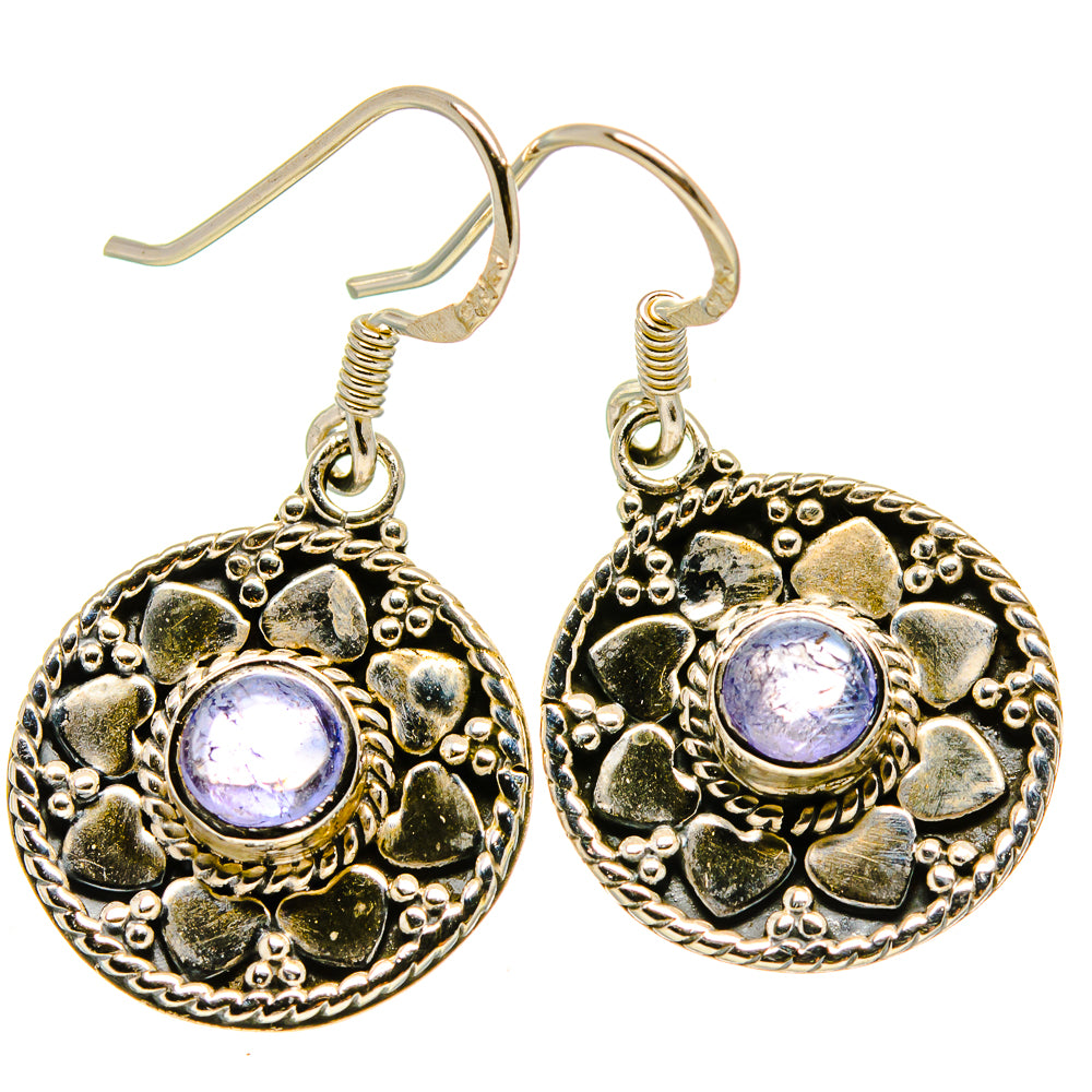Tanzanite Earrings handcrafted by Anasilvercos - EARR414415