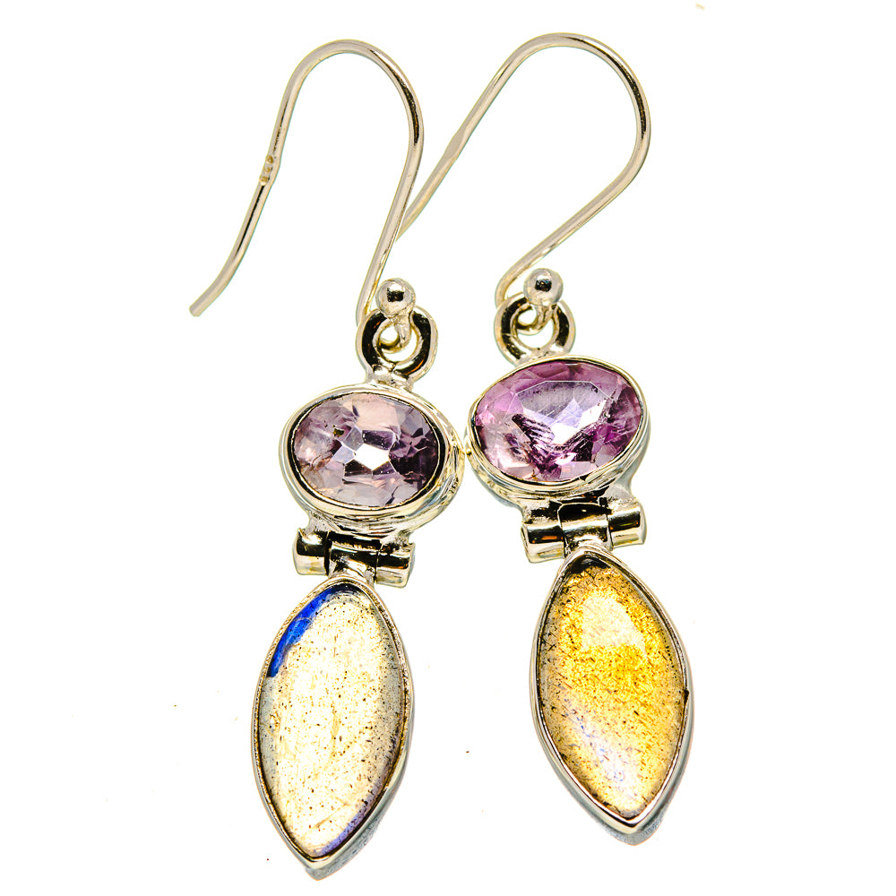 Labradorite Earrings handcrafted by Anasilvercos - EARR414551