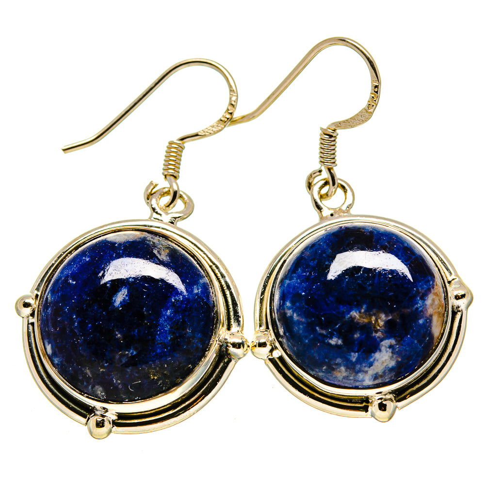Sodalite Earrings handcrafted by Anasilvercos - EARR414562