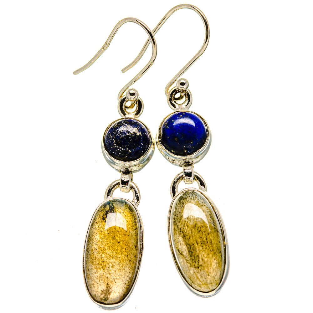 Labradorite Earrings handcrafted by Anasilvercos - EARR414574