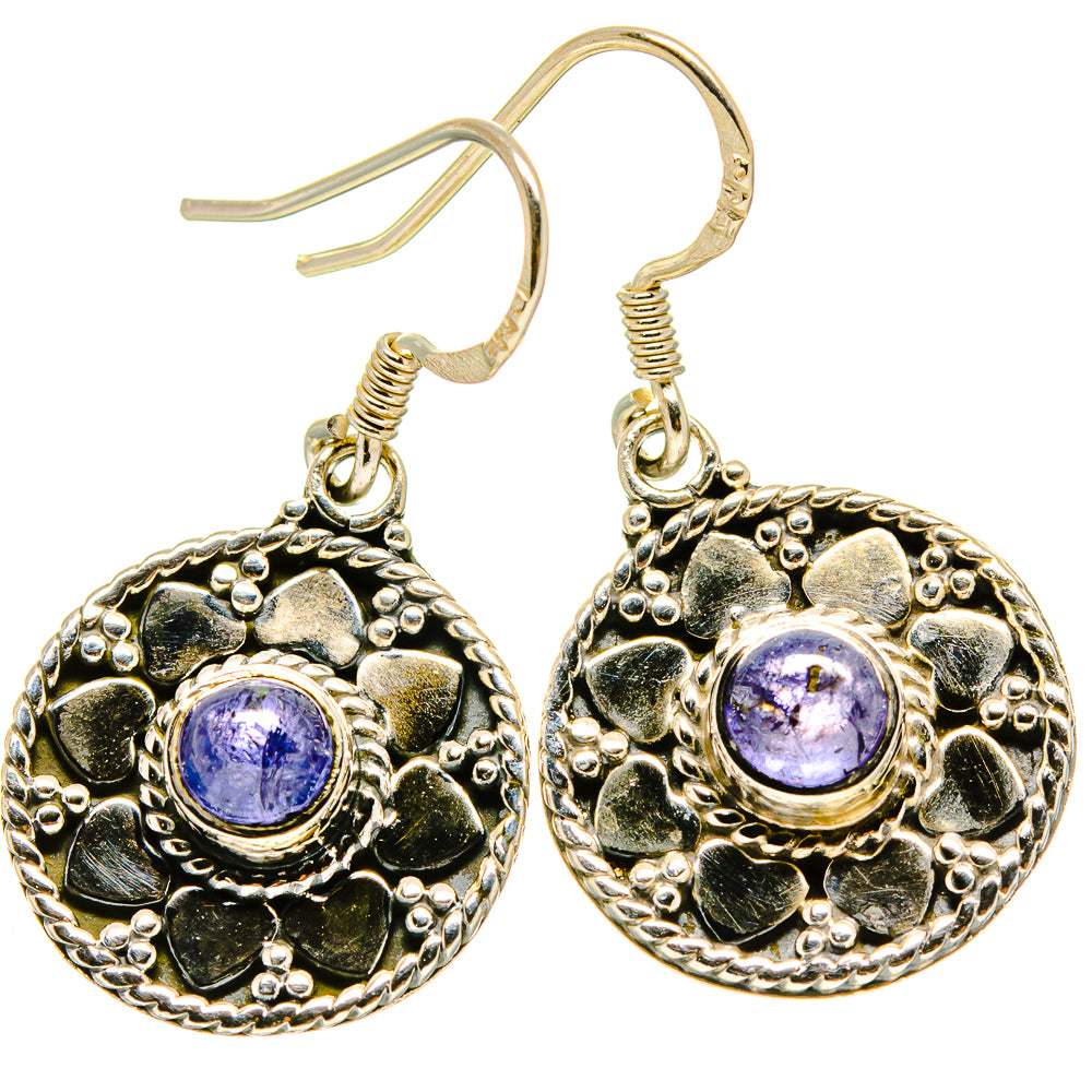 Tanzanite Earrings handcrafted by Anasilvercos - EARR414627