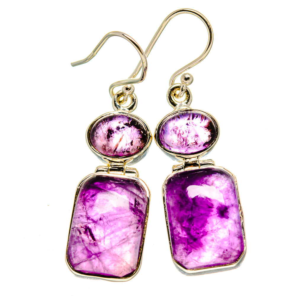 Amethyst Earrings handcrafted by Anasilvercos - EARR414632