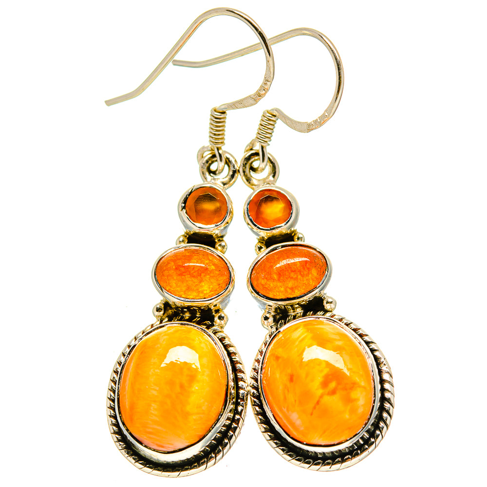 Mookaite Earrings handcrafted by Anasilvercos - EARR414646