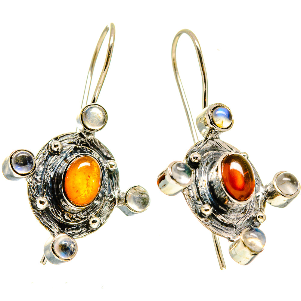Carnelian Earrings handcrafted by Anasilvercos - EARR414660