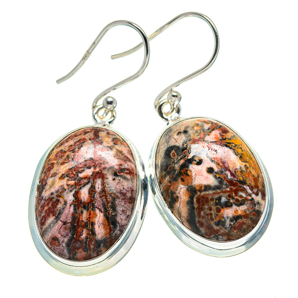 Poppy Jasper Earrings handcrafted by Anasilvercos - EARR414704