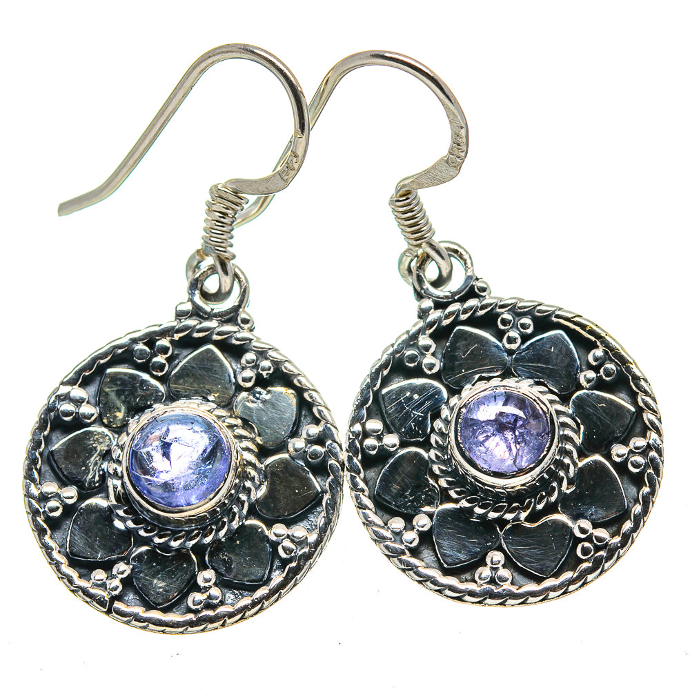 Tanzanite Earrings handcrafted by Anasilvercos - EARR414729