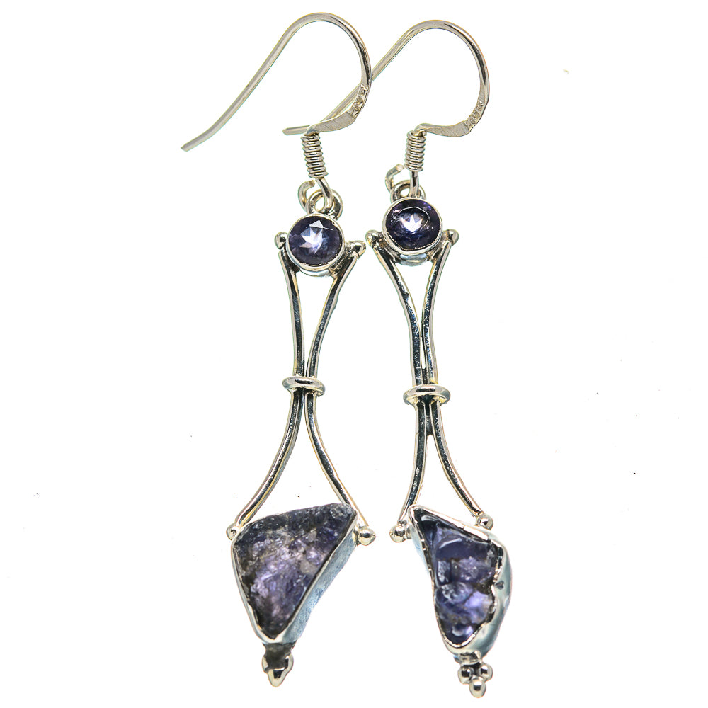 Tanzanite Earrings handcrafted by Anasilvercos - EARR414735