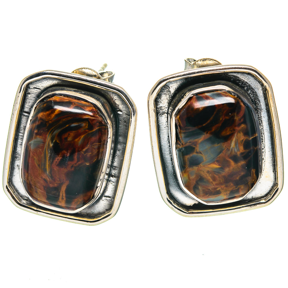 Pietersite Earrings handcrafted by Anasilvercos - EARR414772