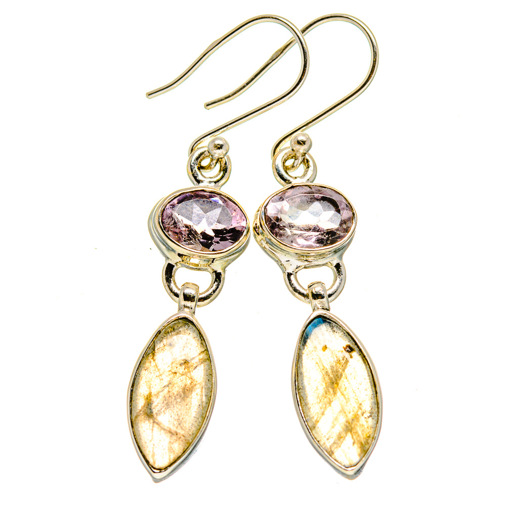 Labradorite Earrings handcrafted by Anasilvercos - EARR414784