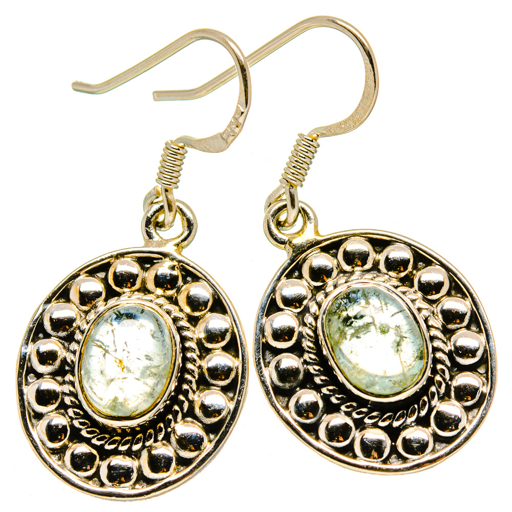 Aquamarine Earrings handcrafted by Anasilvercos - EARR414791