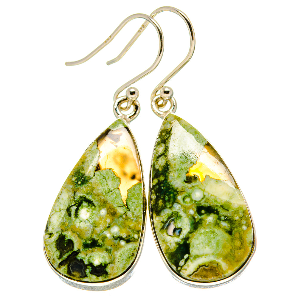 Rainforest Opal Earrings handcrafted by Anasilvercos - EARR414812
