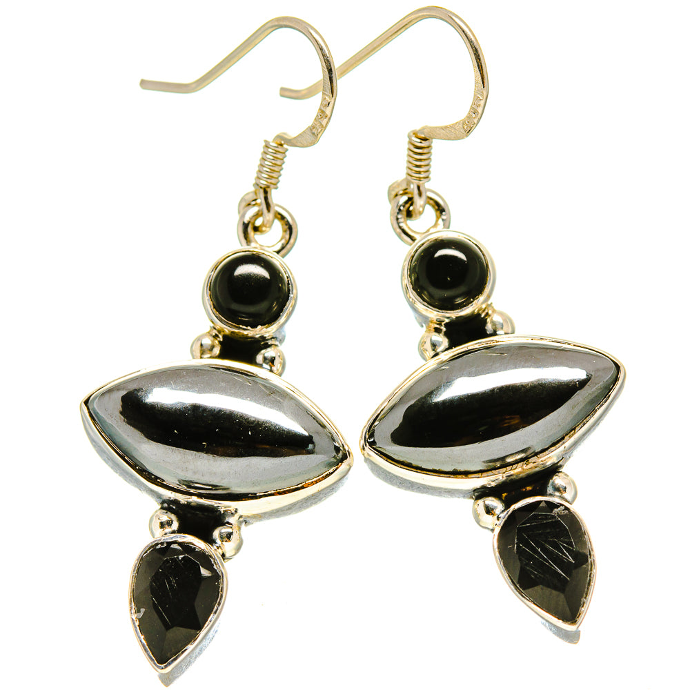 Hematite Earrings handcrafted by Anasilvercos - EARR414816