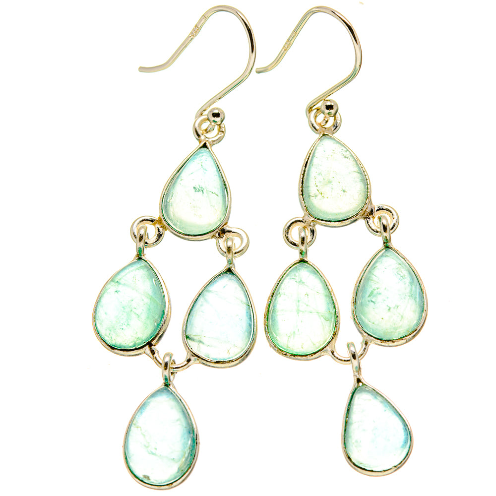 Aquamarine Earrings handcrafted by Anasilvercos - EARR414818