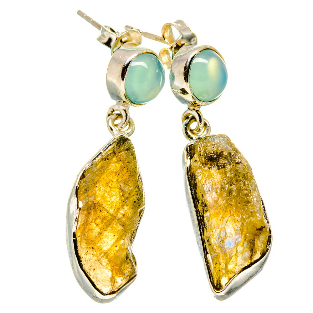 Labradorite Earrings handcrafted by Anasilvercos - EARR414851