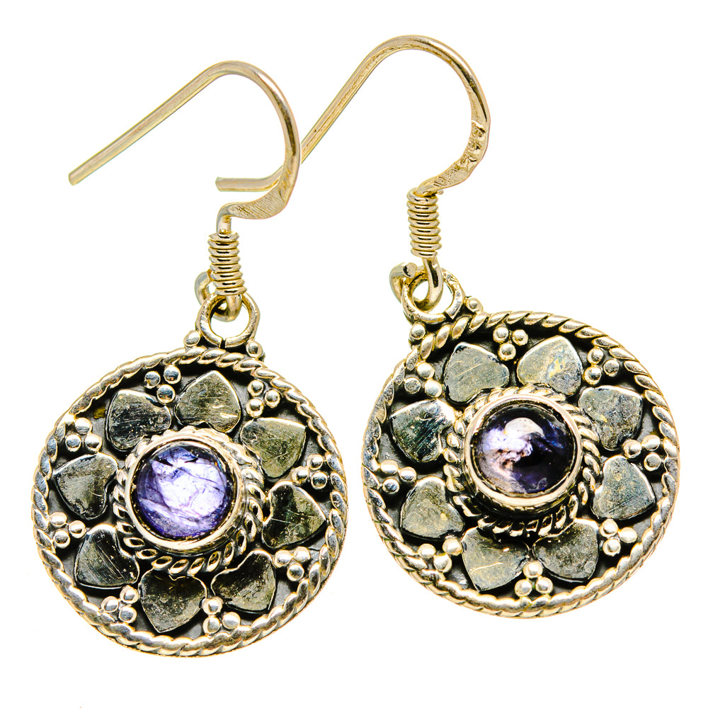 Tanzanite Earrings handcrafted by Anasilvercos - EARR414889