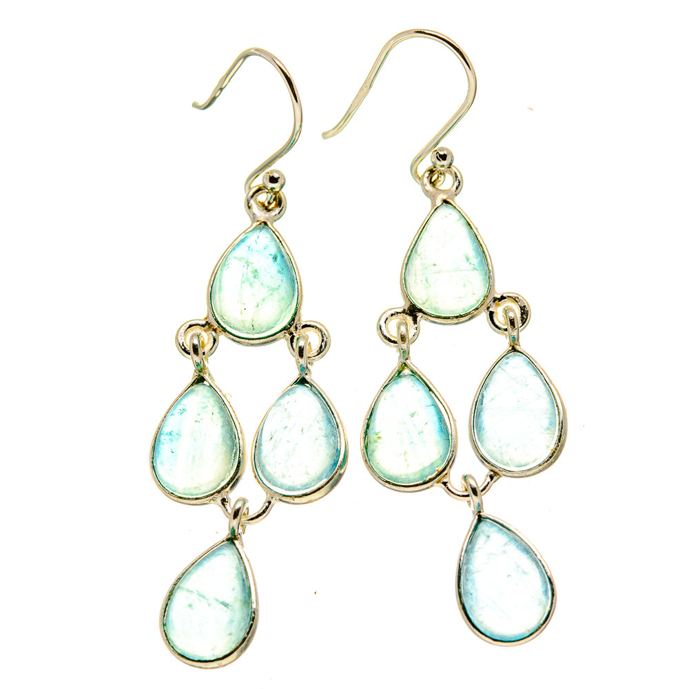 Aquamarine Earrings handcrafted by Anasilvercos - EARR414915