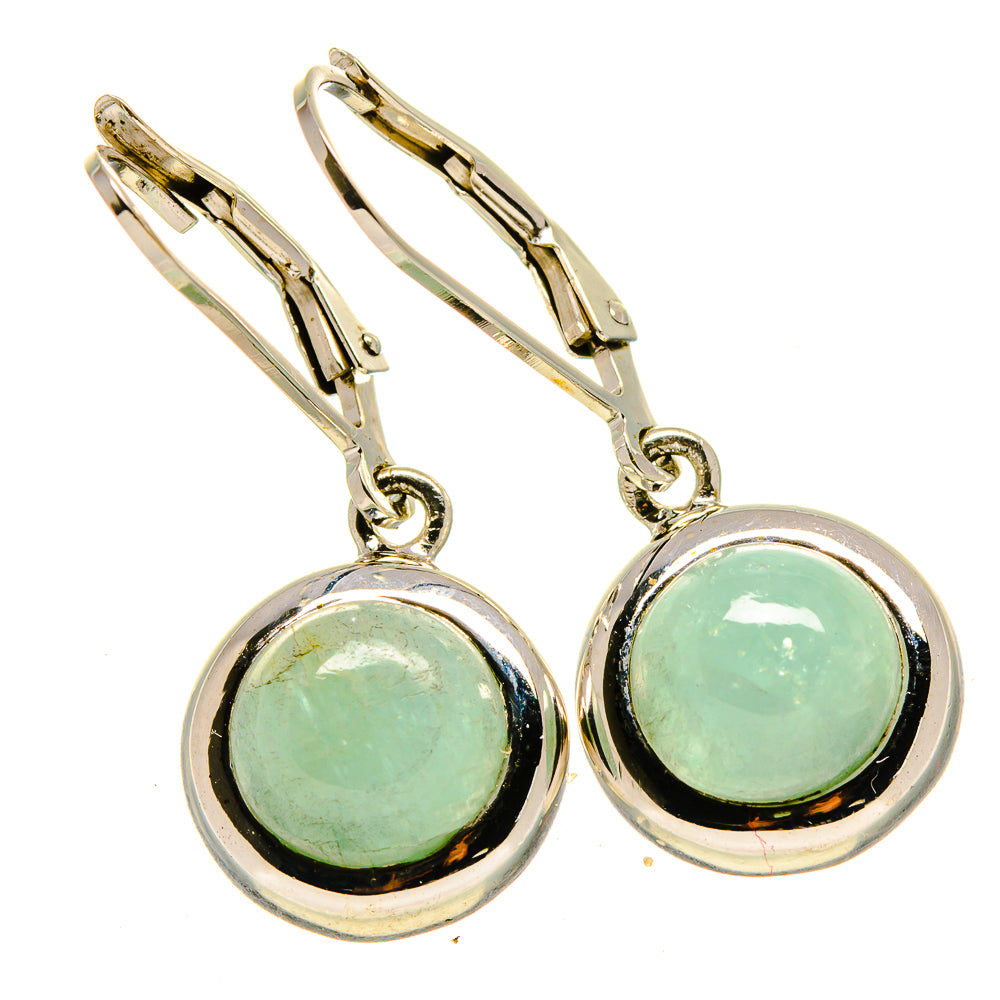 Amazonite Earrings handcrafted by Anasilvercos - EARR414925
