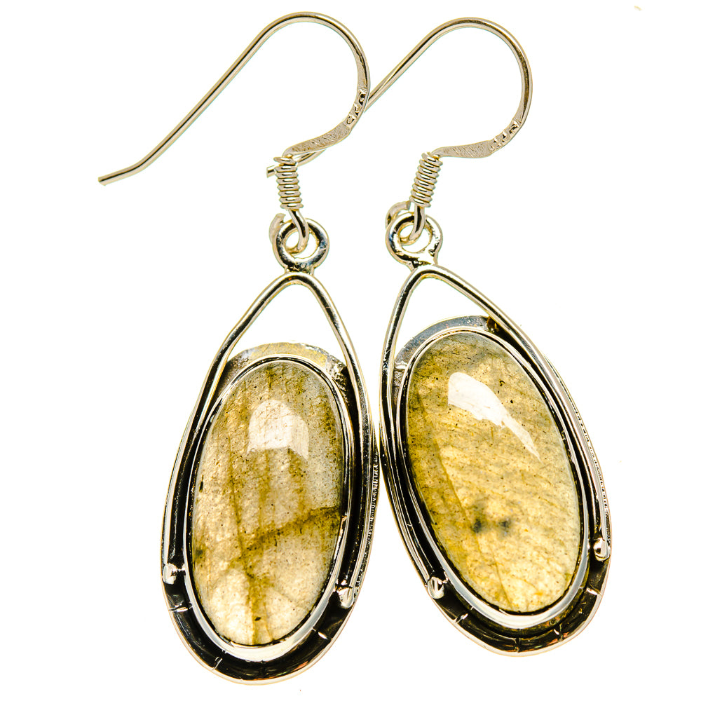 Labradorite Earrings handcrafted by Anasilvercos - EARR414962