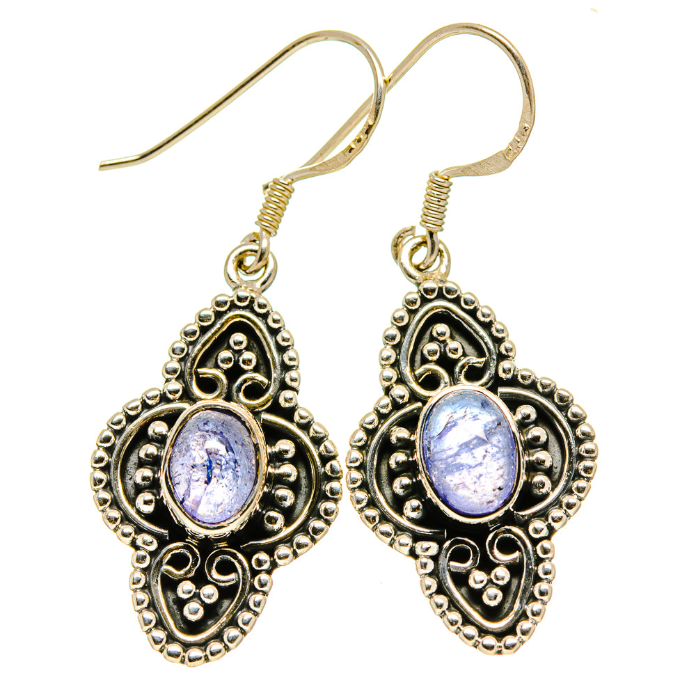 Tanzanite Earrings handcrafted by Anasilvercos - EARR414968