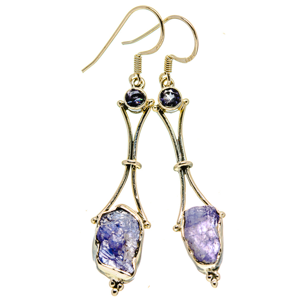 Tanzanite Earrings handcrafted by Anasilvercos - EARR414981