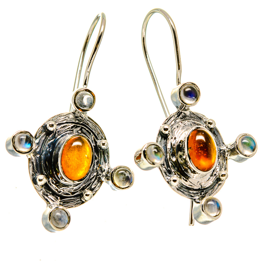 Carnelian Earrings handcrafted by Anasilvercos - EARR414986
