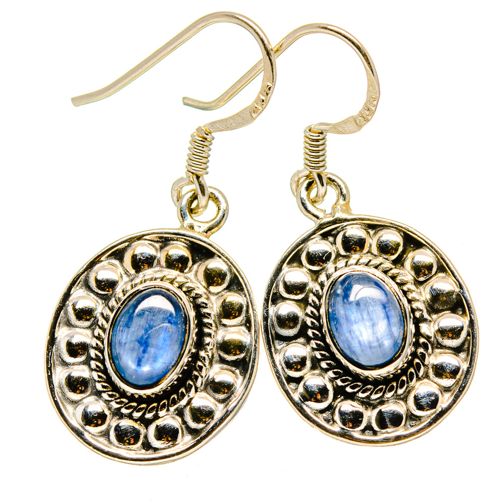 Kyanite Earrings handcrafted by Anasilvercos - EARR415030