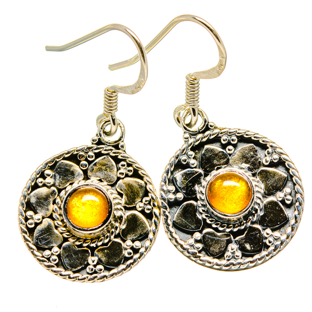 Ethiopian Opal Earrings handcrafted by Anasilvercos - EARR415034
