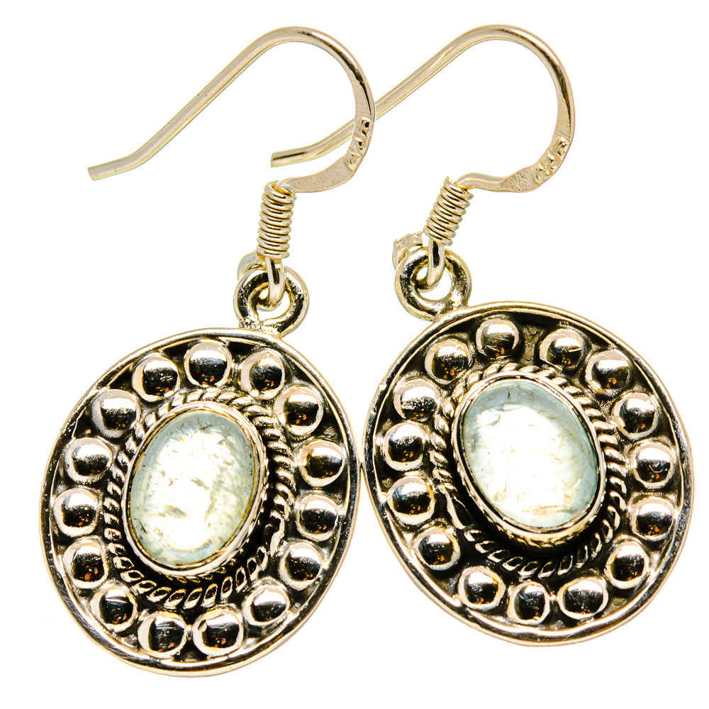 Aquamarine Earrings handcrafted by Anasilvercos - EARR415046