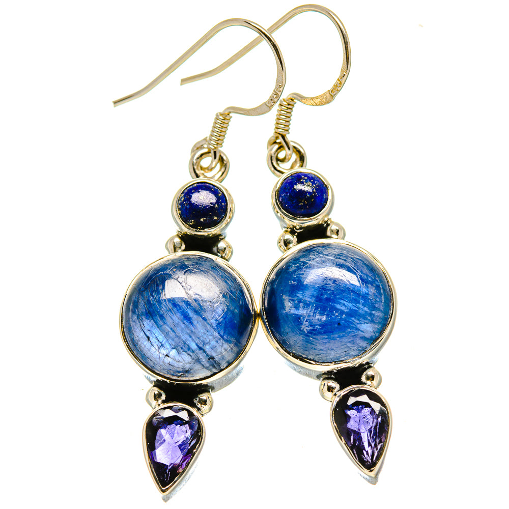 Kyanite Earrings handcrafted by Anasilvercos - EARR415078
