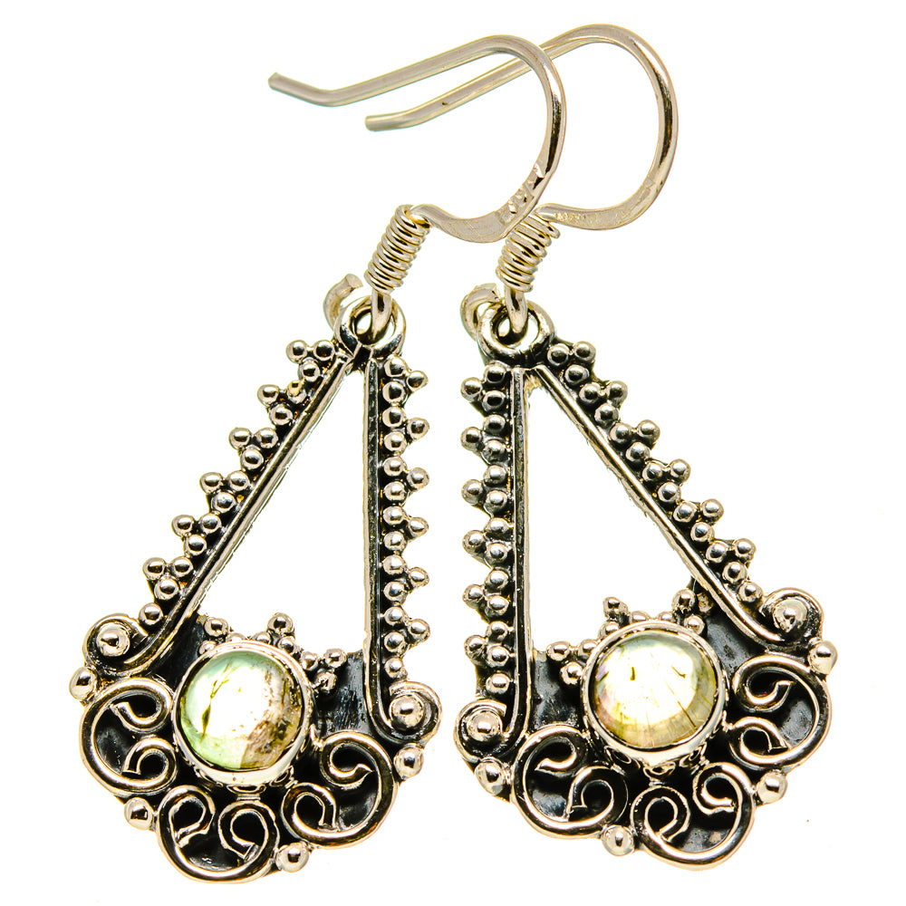 Labradorite Earrings handcrafted by Anasilvercos - EARR415086