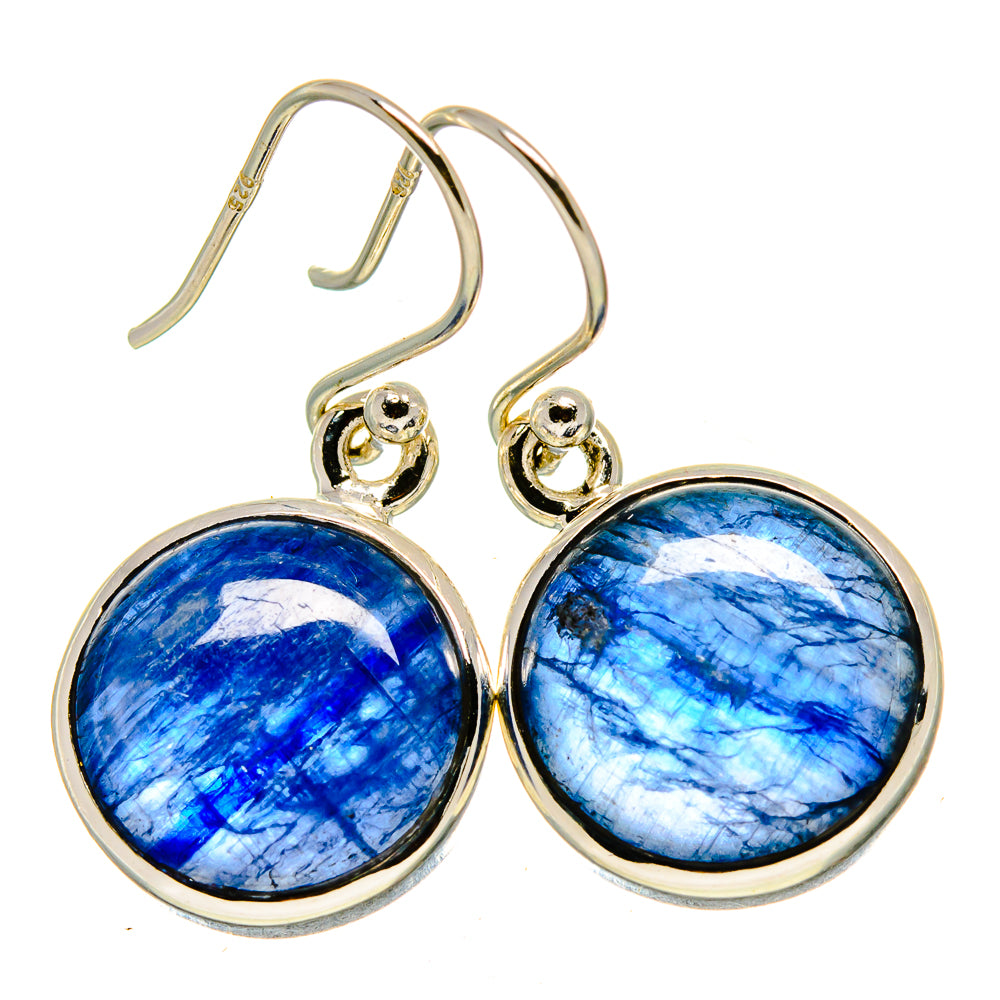 Kyanite Earrings handcrafted by Anasilvercos - EARR415091