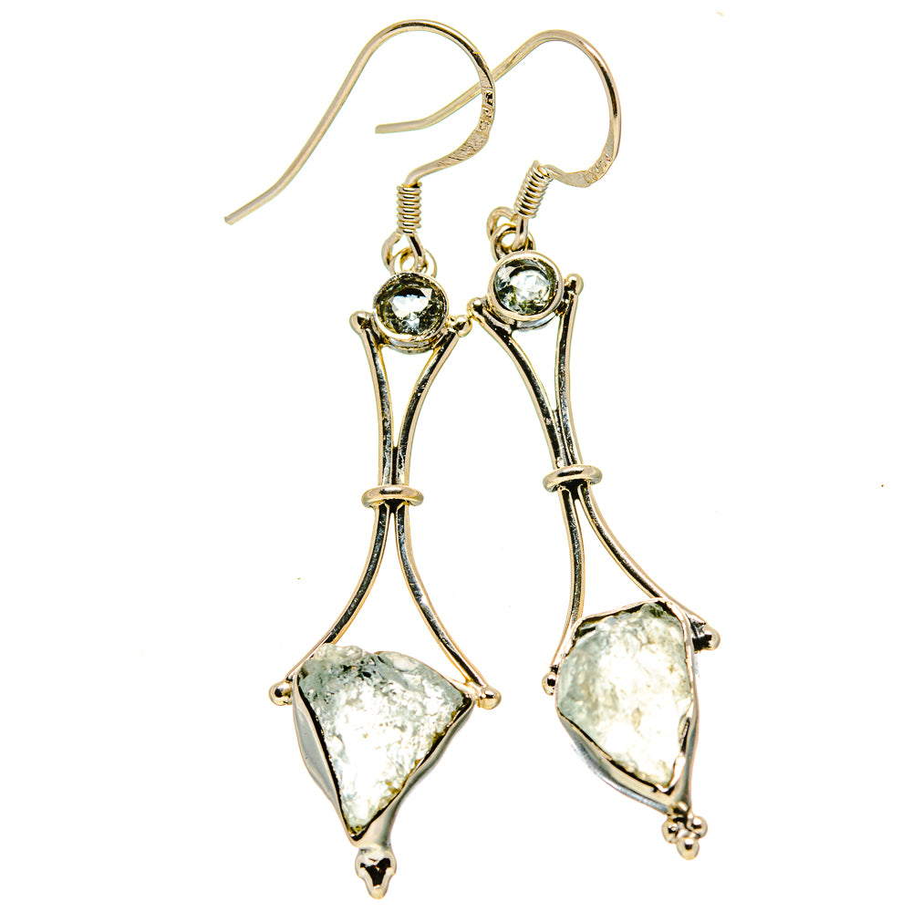 Aquamarine Earrings handcrafted by Anasilvercos - EARR415100