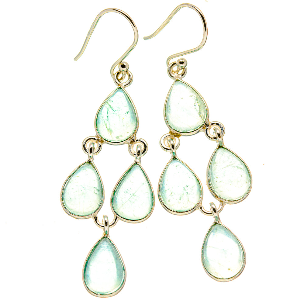 Aquamarine Earrings handcrafted by Anasilvercos - EARR415101