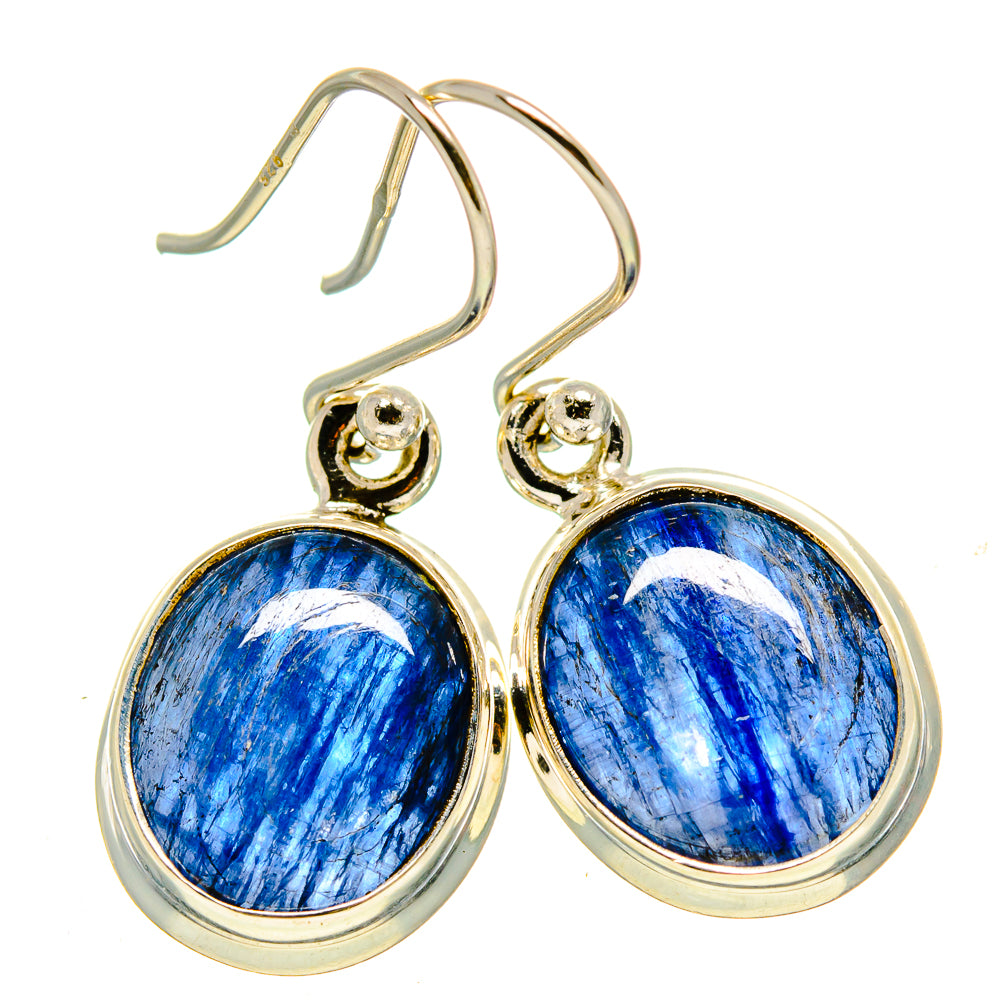 Kyanite Earrings handcrafted by Anasilvercos - EARR415118