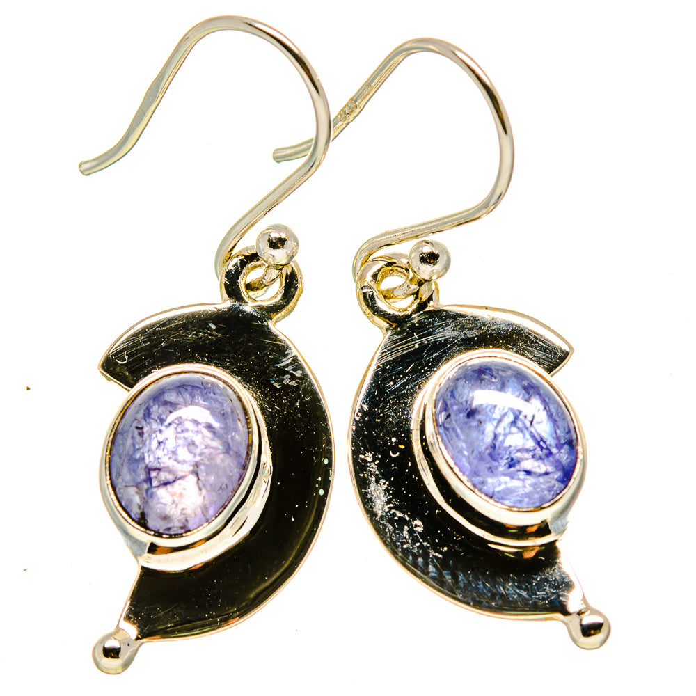 Tanzanite Earrings handcrafted by Anasilvercos - EARR415166