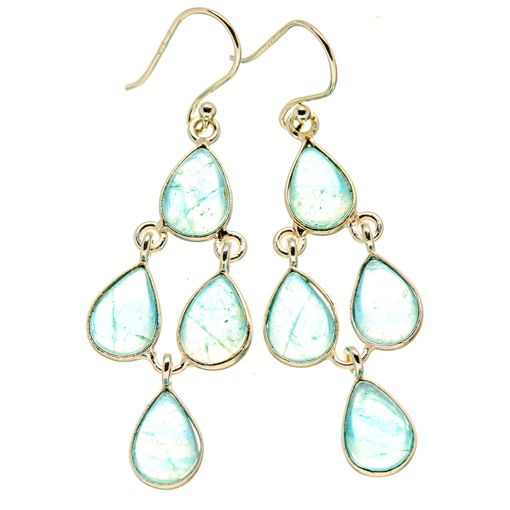 Aquamarine Earrings handcrafted by Anasilvercos - EARR415172