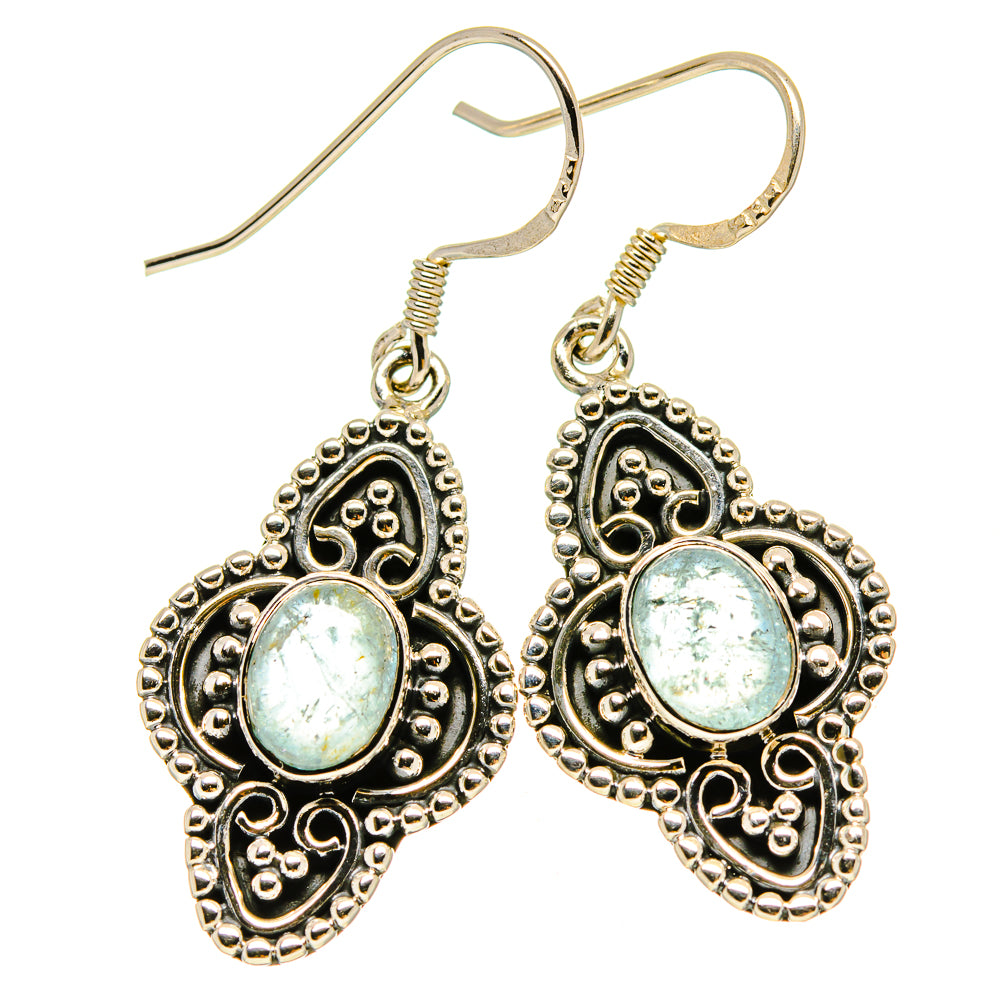 Aquamarine Earrings handcrafted by Anasilvercos - EARR415197