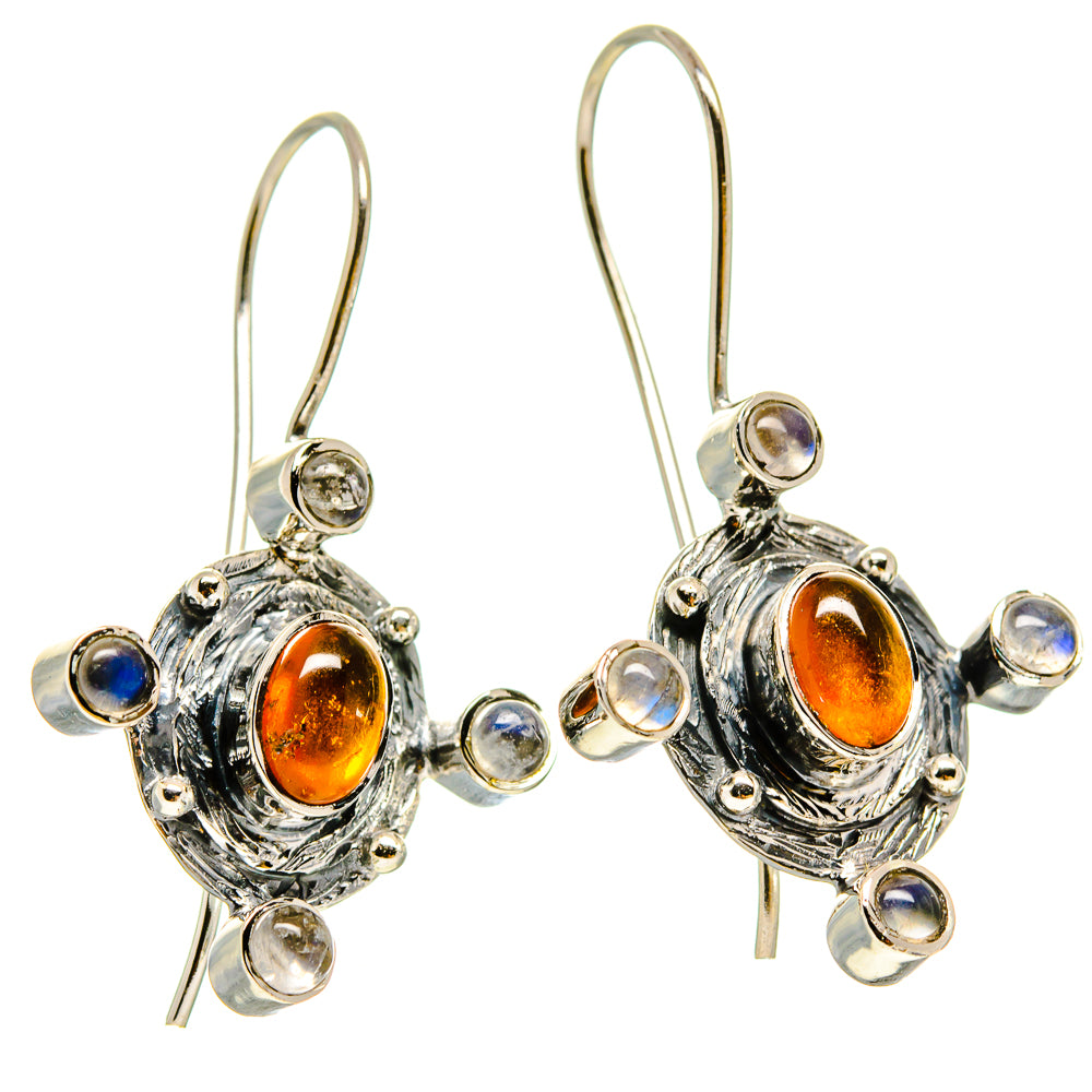 Carnelian Earrings handcrafted by Anasilvercos - EARR415219