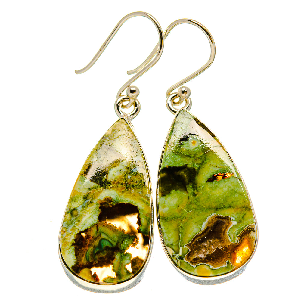 Rainforest Opal Earrings handcrafted by Anasilvercos - EARR415228
