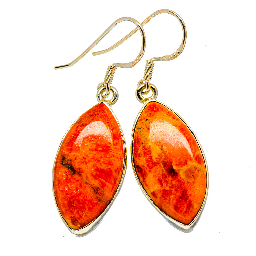 Sponge Coral Earrings handcrafted by Anasilvercos - EARR415234