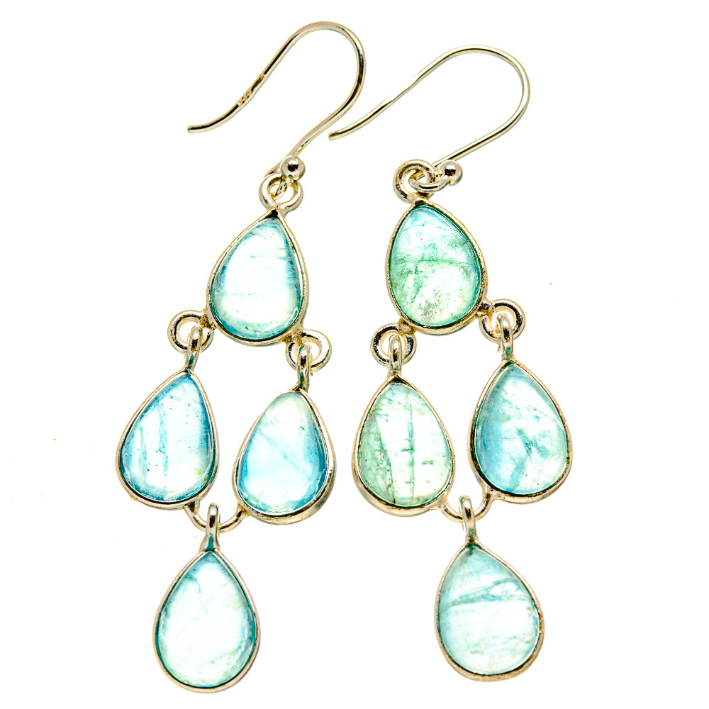 Aquamarine Earrings handcrafted by Anasilvercos - EARR415241