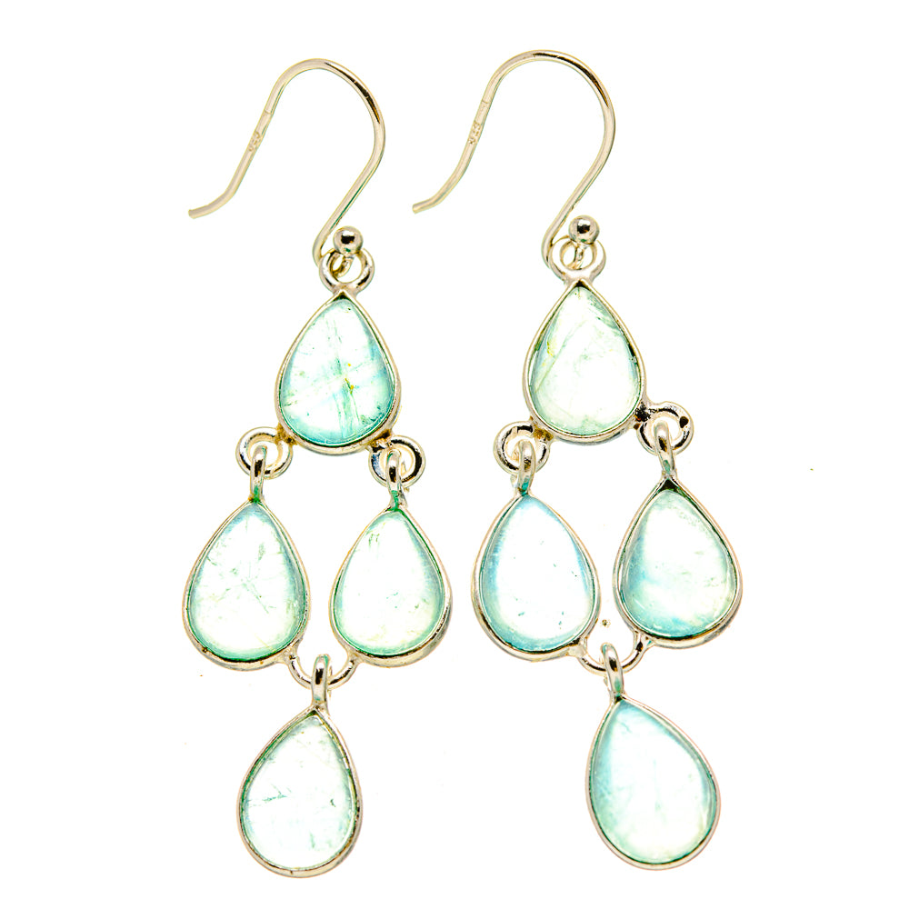 Aquamarine Earrings handcrafted by Anasilvercos - EARR415249