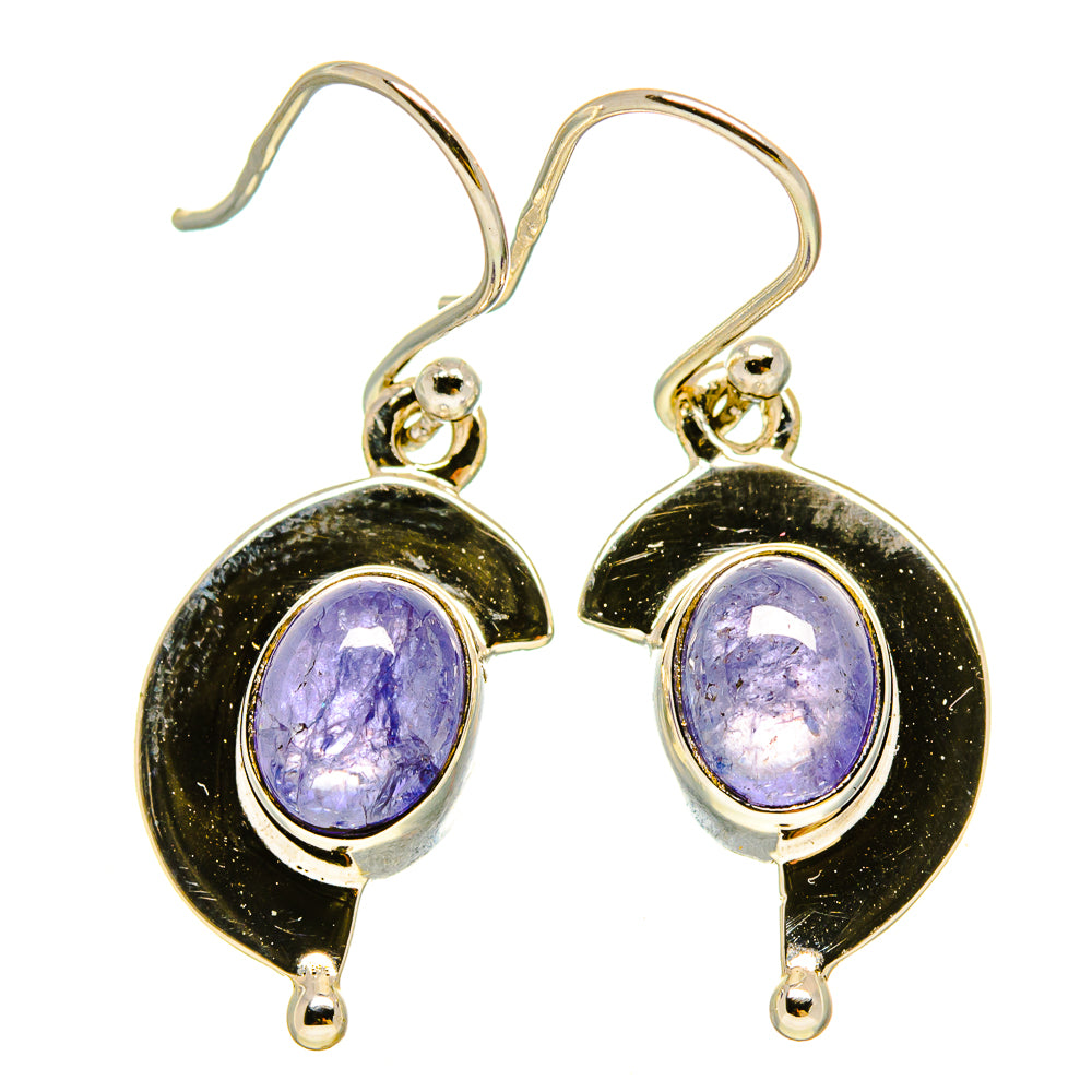 Tanzanite Earrings handcrafted by Anasilvercos - EARR415279
