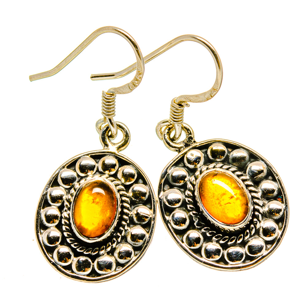 Carnelian Earrings handcrafted by Anasilvercos - EARR415297