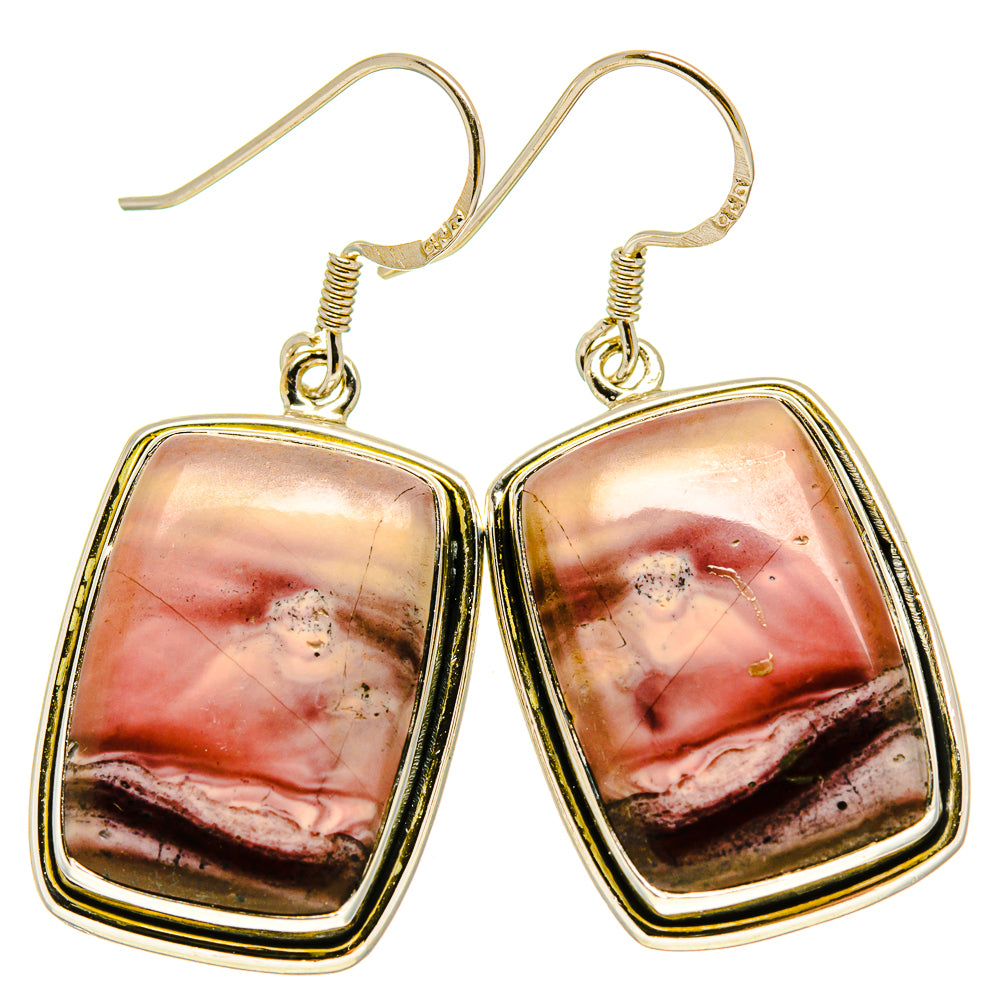 Mookaite Earrings handcrafted by Anasilvercos - EARR415307