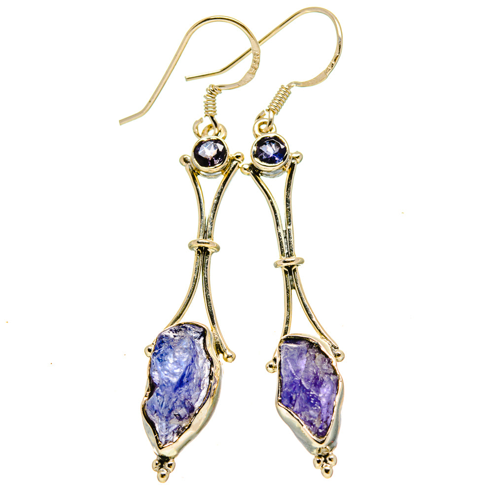 Tanzanite Earrings handcrafted by Anasilvercos - EARR415318
