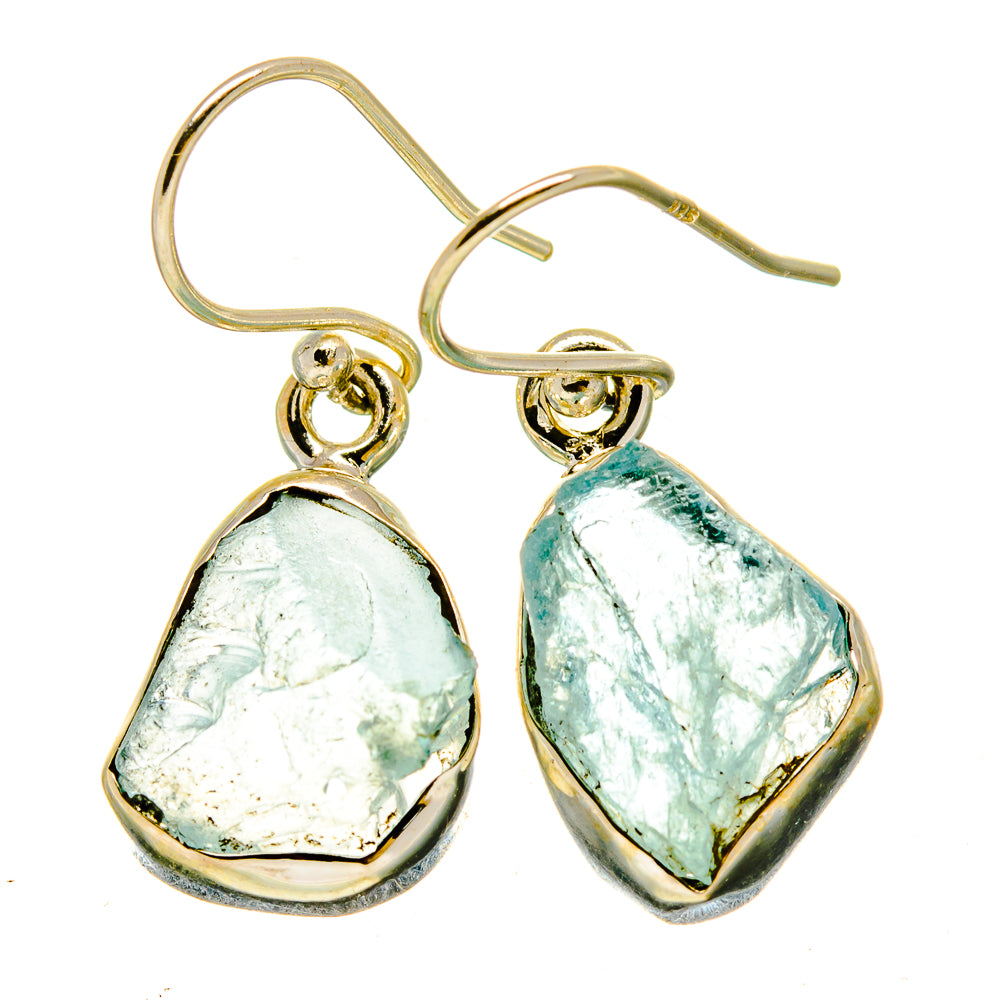 Aquamarine Earrings handcrafted by Anasilvercos - EARR415331