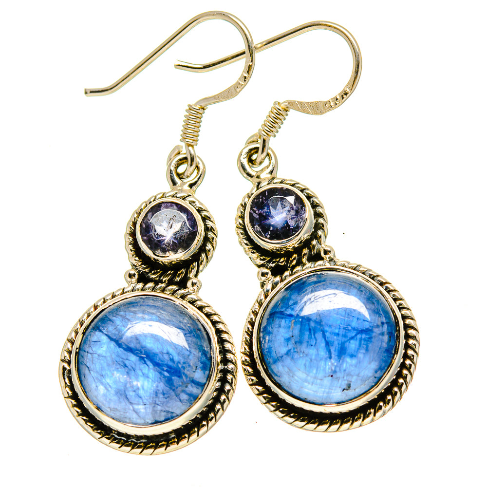 Kyanite Earrings handcrafted by Anasilvercos - EARR415368