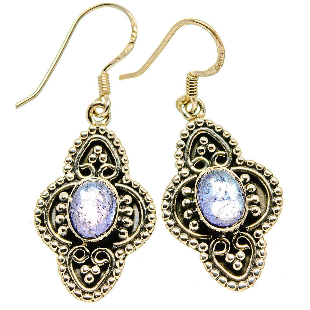 Tanzanite Earrings handcrafted by Anasilvercos - EARR415408
