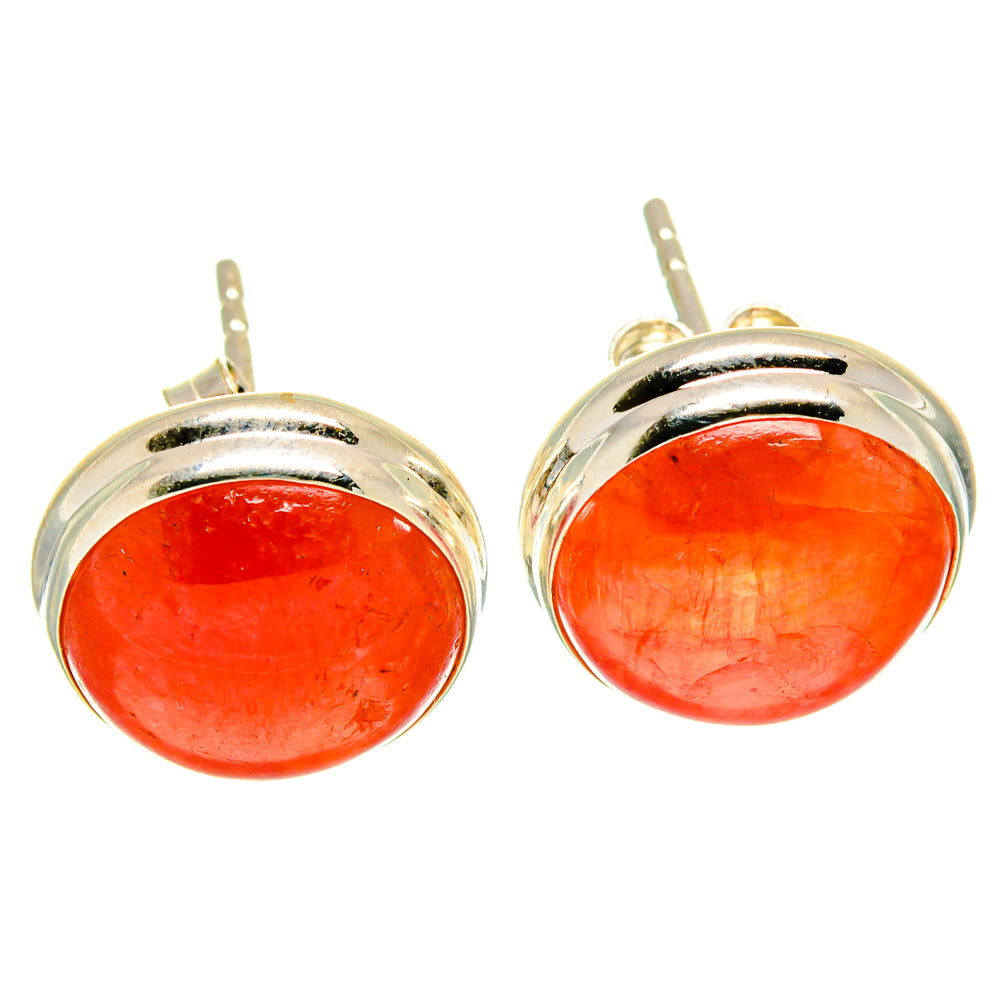 Pink Agate Earrings handcrafted by Anasilvercos - EARR415416